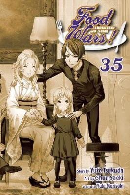 Kniha: Food Wars!: Shokugeki no Soma 35 (Yuto Tsukuda). Viz Media, 2020 Kniha: Food Wars!: Shokugeki no Soma 35 (Yuto Tsukuda). Viz Media, 2020