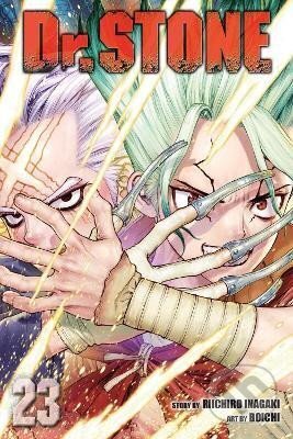 Kniha: Dr. Stone 23 (Riichiro Inagaki). Viz Media, 2022 Kniha: Dr. Stone 23 (Riichiro Inagaki). Viz Media, 2022