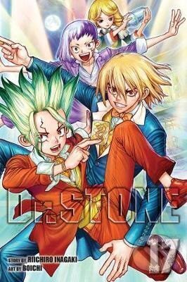 Kniha: Dr. Stone 17 (Riichiro Inagaki). Viz Media, 2021 Kniha: Dr. Stone 17 (Riichiro Inagaki). Viz Media, 2021