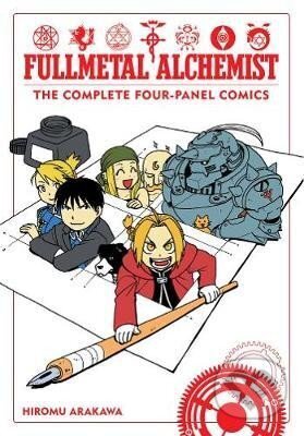 Kniha: Fullmetal Alchemist: The Complete Four-Panel Comics (Hiromu Arakawa). Viz Media, 2019 Kniha: Fullmetal Alchemist: The Complete Four-Panel Comics (Hiromu Arakawa). Viz Media, 2019