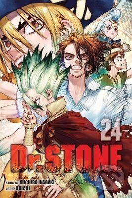 Kniha: Dr. Stone 24 (Riichiro Inagaki). Viz Media, 2023 Kniha: Dr. Stone 24 (Riichiro Inagaki). Viz Media, 2023