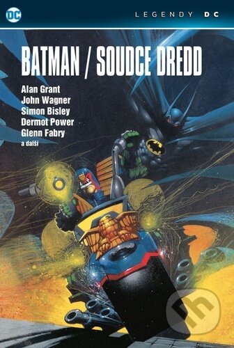 Kniha: Batman Soudce Dredd (Alan Grant, John Wagner a kolektiv). Crew, 2023 Kniha: Batman Soudce Dredd (Alan Grant, John Wagner a kolektiv). Crew, 2023