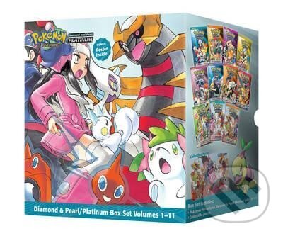 Kniha: Pokemon Adventures Diamond & Pearl / Platinum Box Set: Includes Volumes 1-11 (Hidenori Kusaka). Viz Media, 2014 Kniha: Pokemon Adventures Diamond & Pearl / Platinum Box Set: Includes Volumes 1-11 (Hidenori Kusaka). Viz Media, 2014