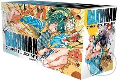 Kniha: Bakuman. Complete Box Set: Volumes 1-20 with Premium (Tsugumi Ohba). Viz Media, 2013 Kniha: Bakuman. Complete Box Set: Volumes 1-20 with Premium (Tsugumi Ohba). Viz Media, 2013