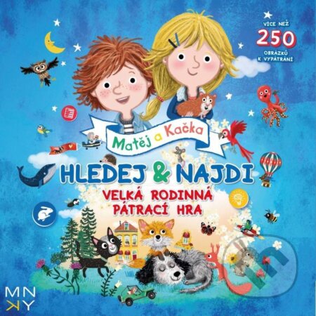 Spoločenská hra: Matěj a Kačka - Hledej & najdi / Maťo a Katka - Hľadaj & nájdi (Rebo). Rebo, 2023 Spoločenská hra: Matěj a Kačka - Hledej & najdi / Maťo a Katka - Hľadaj & nájdi (Rebo). Rebo, 2023