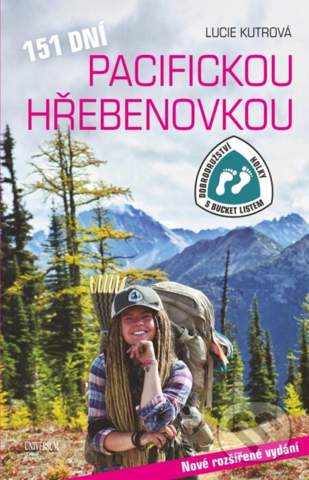 Kniha: 151 dní Pacifickou hřebenovkou (Lucie Kutrová), 2023 Kniha: 151 dní Pacifickou hřebenovkou (Lucie Kutrová), 2023
