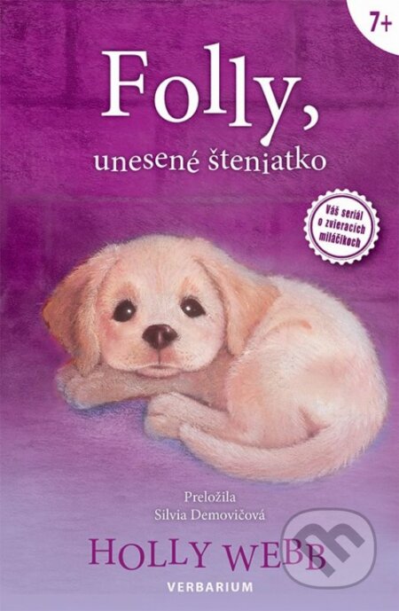 Kniha: Folly, unesené šteniatko (Holly Webb). Verbarium, 2023 Kniha: Folly, unesené šteniatko (Holly Webb). Verbarium, 2023