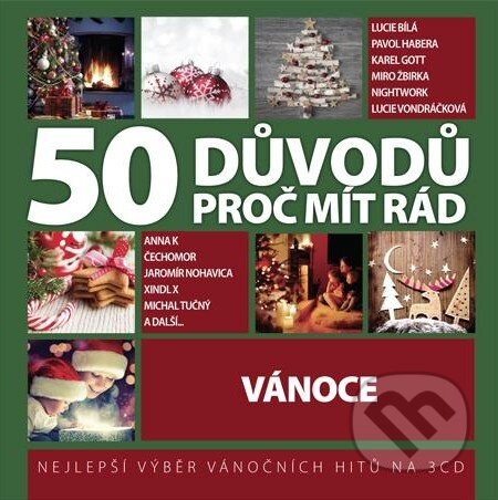 Hudobné CD: Vánoce 50 duvodu proč mít... (Hudobné albumy). Hudobné albumy, 2015 Hudobné CD: Vánoce 50 duvodu proč mít... (Hudobné albumy). Hudobné albumy, 2015