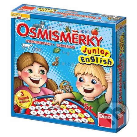 Spoločenská hra: Osmisměrky Junior (Dino). Dino, 2015 Spoločenská hra: Osmisměrky Junior (Dino). Dino, 2015