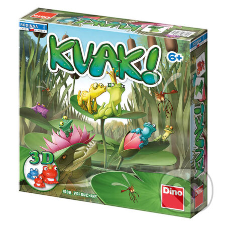 Spoločenská hra: Kvak (Dino). Dino, 2015 Spoločenská hra: Kvak (Dino). Dino, 2015