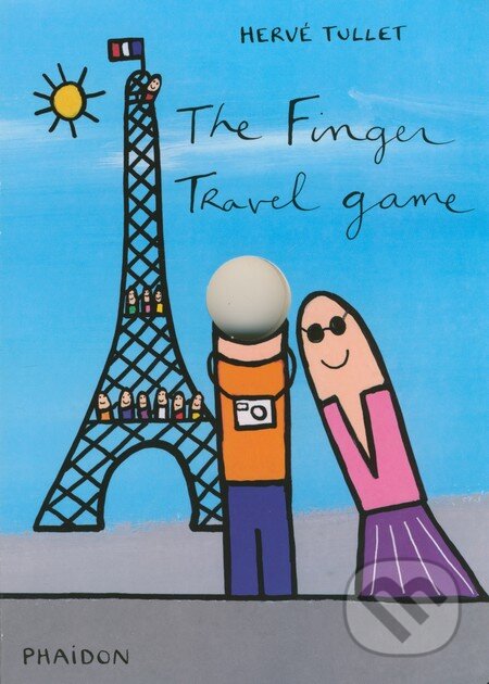 Kniha: The Finger Travel Game (Hervé Tullet). Phaidon, 2015 Kniha: The Finger Travel Game (Hervé Tullet). Phaidon, 2015