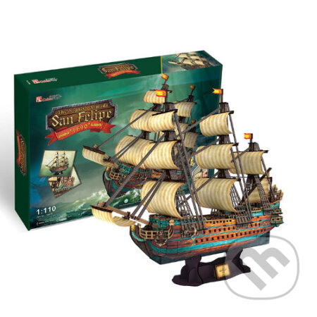 Puzzle: Španielska loď - San Felipe (CubicFun). CubicFun, 2015 Puzzle: Španielska loď - San Felipe (CubicFun). CubicFun, 2015
