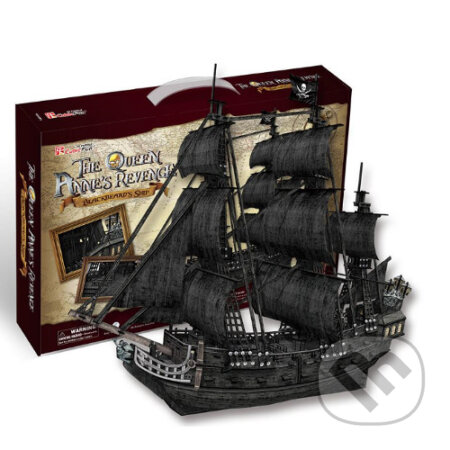 Puzzle: Pirátska loď - The Queen Anne's Revenge XXL (CubicFun). CubicFun, 2015 Puzzle: Pirátska loď - The Queen Anne's Revenge XXL (CubicFun). CubicFun, 2015