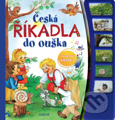 Kniha: Česká říkadla do ouška (Junior). Junior, 2023 Kniha: Česká říkadla do ouška (Junior). Junior, 2023