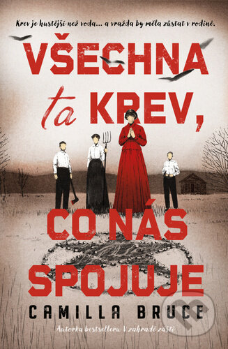 Kniha: Všechna ta krev, co nás spojuje (Camilla Bruce). Fobos, 2023 Kniha: Všechna ta krev, co nás spojuje (Camilla Bruce). Fobos, 2023