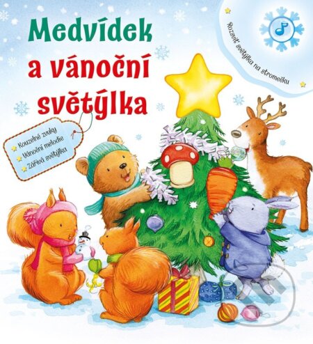 Kniha: Medvídek a vánoční světýlka (Autorský kolektiv). Edika, 2023 Kniha: Medvídek a vánoční světýlka (Autorský kolektiv). Edika, 2023