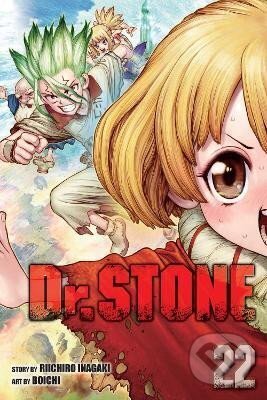 Kniha: Dr. Stone 22 (Riichiro Inagaki). Viz Media, 2022 Kniha: Dr. Stone 22 (Riichiro Inagaki). Viz Media, 2022