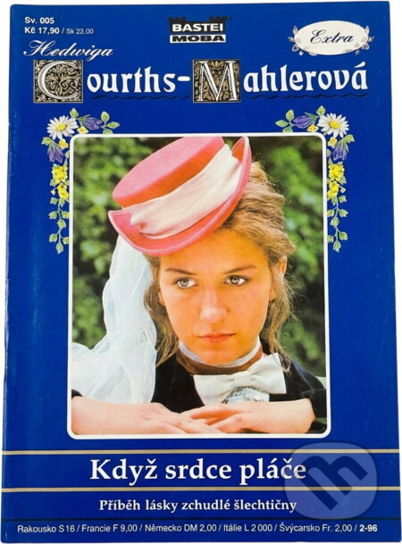 Kniha: Když srdce pláče (Hedwig Courths-Mahler). Moba, 1996 Kniha: Když srdce pláče (Hedwig Courths-Mahler). Moba, 1996