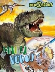 Kniha: Dinosauři - Maluj vodou A4 (Jiří Models). Jiří Models, 2023 Kniha: Dinosauři - Maluj vodou A4 (Jiří Models). Jiří Models, 2023