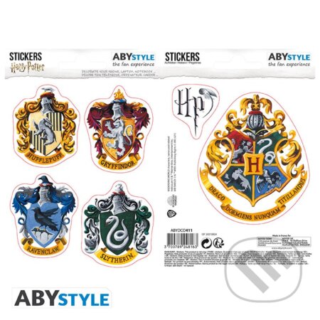 Hudobné CD: Harry Potter samolepky 2 archy - Internáty (ABYstyle). ABYstyle, 2023 Hudobné CD: Harry Potter samolepky 2 archy - Internáty (ABYstyle). ABYstyle, 2023