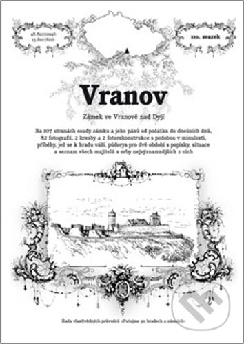 Kniha: Vranov Zámek ve Vranově nad Dyjí (Rostislav Vojkovský). Putujme, 2023 Kniha: Vranov Zámek ve Vranově nad Dyjí (Rostislav Vojkovský). Putujme, 2023