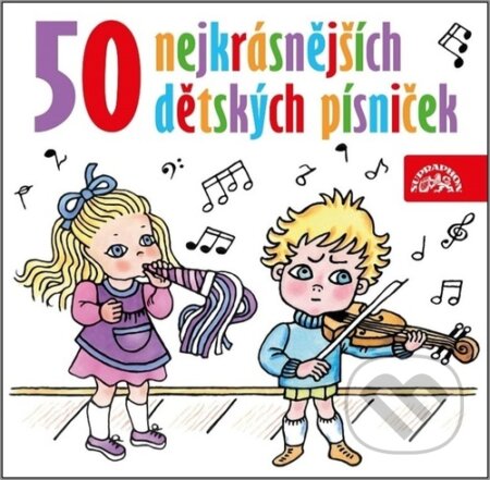 Hudební CD: 50 nejkrásnějších dětských písniček (Supraphon). Supraphon, 2023 Hudební CD: 50 nejkrásnějších dětských písniček (Supraphon). Supraphon, 2023