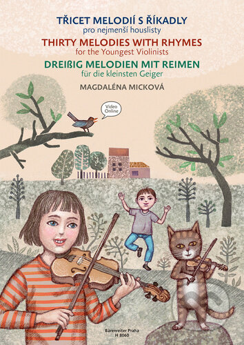 Kniha: Třicet melodií s říkadly (Magdaléna Micková). Bärenreiter Praha, 2023 Kniha: Třicet melodií s říkadly (Magdaléna Micková). Bärenreiter Praha, 2023
