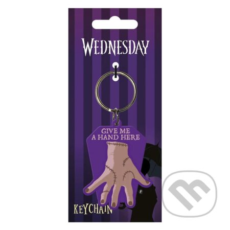 Kľúčenka Wednesday - Give Me A Hand (Pyramid International). Pyramid International, 2023 Kľúčenka Wednesday - Give Me A Hand (Pyramid International). Pyramid International, 2023