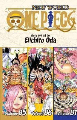 Kniha: One Piece Omnibus 29 (85, 86 & 87) (Eiichiro Oda). Viz Media, 2019 Kniha: One Piece Omnibus 29 (85, 86 & 87) (Eiichiro Oda). Viz Media, 2019
