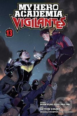 Kniha: My Hero Academia: Vigilantes 13 (Kóhei Horikoši). Viz Media, 2022 Kniha: My Hero Academia: Vigilantes 13 (Kóhei Horikoši). Viz Media, 2022