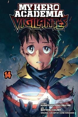 Kniha: My Hero Academia: Vigilantes, Vol. 14 (Kóhei Horikoši). Viz Media, 2023 Kniha: My Hero Academia: Vigilantes, Vol. 14 (Kóhei Horikoši). Viz Media, 2023