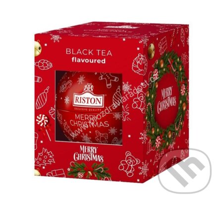 Kávy a čaje: RISTON Merry Christmas v plechové kouli (40g) (Bio - Racio). Bio - Racio, 2023 Kávy a čaje: RISTON Merry Christmas v plechové kouli (40g) (Bio - Racio). Bio - Racio, 2023