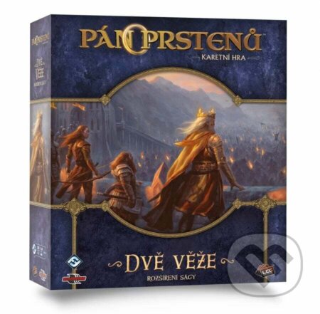 Společenská hra: Pán Prstenů - karetní hra (revidované vydanie): Dvě věže (rozšírenie ságy) (Blackfire). Blackfire, 2023 Společenská hra: Pán Prstenů - karetní hra (revidované vydanie): Dvě věže (rozšírenie ságy) (Blackfire). Blackfire, 2023
