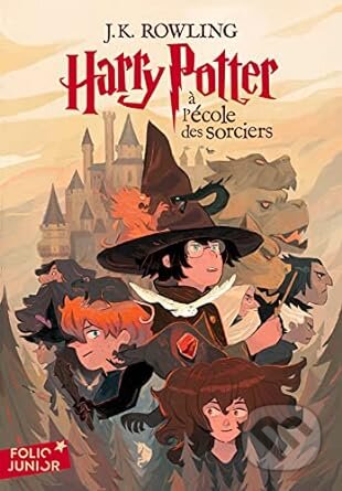 Kniha: Harry Potter à l'école des sorciers (J.K. Rowling). Gallimard, 2023 Kniha: Harry Potter à l'école des sorciers (J.K. Rowling). Gallimard, 2023