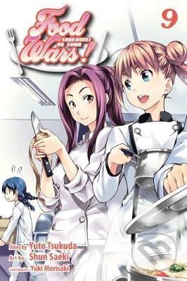 Kniha: Food Wars!: Shokugeki no Soma 9 (Yuto Tsukuda). Viz Media, 2016 Kniha: Food Wars!: Shokugeki no Soma 9 (Yuto Tsukuda). Viz Media, 2016