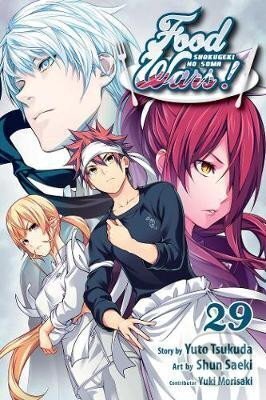 Kniha: Food Wars!: Shokugeki no Soma 29 (Yuto Tsukuda). Viz Media, 2019 Kniha: Food Wars!: Shokugeki no Soma 29 (Yuto Tsukuda). Viz Media, 2019