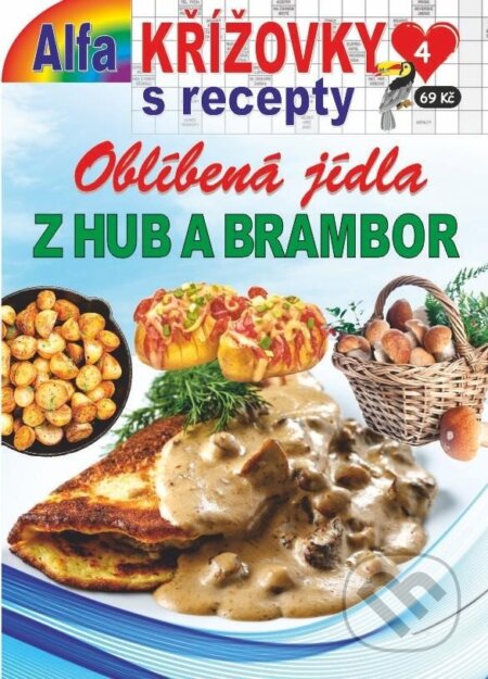 Kniha: Křížovky s recepty 4/2023 - Jídla z hub a brambor (Alfasoft). Alfasoft, 2023 Kniha: Křížovky s recepty 4/2023 - Jídla z hub a brambor (Alfasoft). Alfasoft, 2023