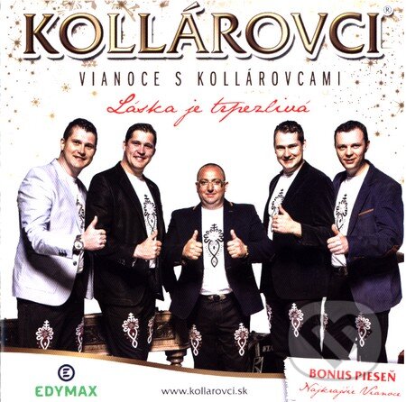 Hudobné CD: Kollárovci: Vianoce s Kollárovcami (Hudobné albumy). Hudobné albumy, 2015 Hudobné CD: Kollárovci: Vianoce s Kollárovcami (Hudobné albumy). Hudobné albumy, 2015