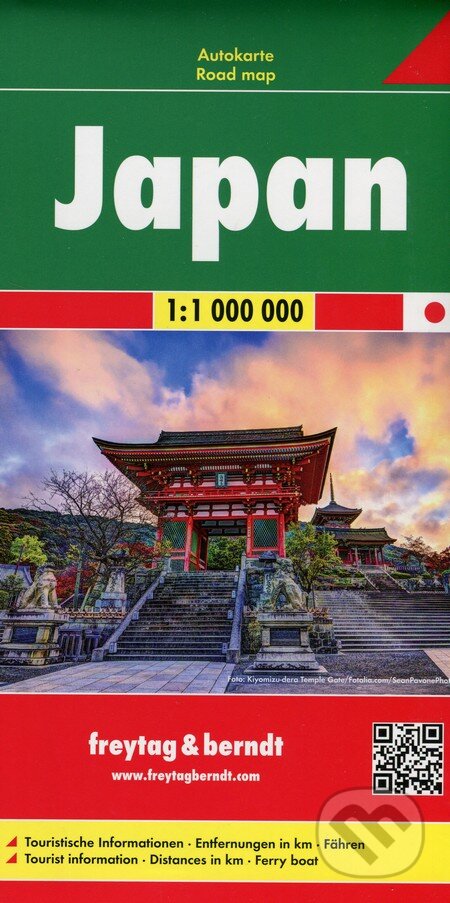 Japan 1:1 000 000 (freytag&berndt). freytag&berndt, 2016 Japan 1:1 000 000 (freytag&berndt). freytag&berndt, 2016