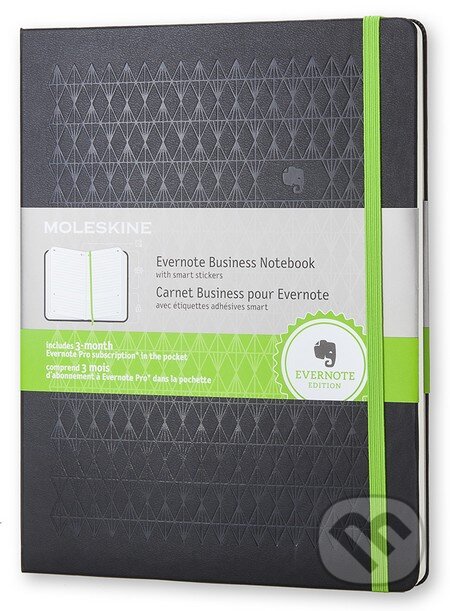 Moleskine – zápisník EVERNOTE Business čierny (Moleskine). Moleskine, 2015 Moleskine – zápisník EVERNOTE Business čierny (Moleskine). Moleskine, 2015