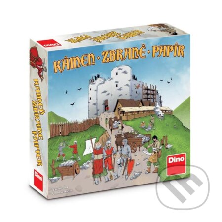 Spoločenská hra: Kámen, zbraně, papír II (Dino). Dino, 2023 Spoločenská hra: Kámen, zbraně, papír II (Dino). Dino, 2023