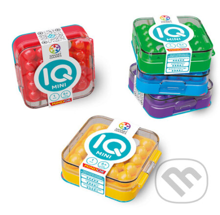 Spoločenská hra: IQ Mini (Alain Brobecker a Rein Lambrichts). Mindok, 2023 Spoločenská hra: IQ Mini (Alain Brobecker a Rein Lambrichts). Mindok, 2023