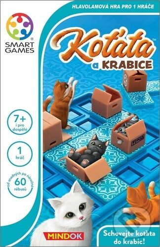 Společenská hra: Koťata a krabice (Raf Peeters). Mindok, 2023 Společenská hra: Koťata a krabice (Raf Peeters). Mindok, 2023
