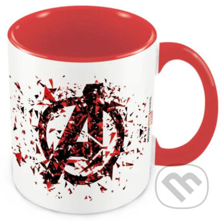 Keramický hrnček Marvel - Avengers: Rozbité logo, , 2023