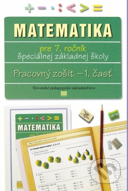 Kniha: Pracovný zošit z matematiky pre 7. ročník ŠZŠ, 1. časť (Lýdia Melišková). Slovenské pedagogické nakladateľstvo - Mladé letá, 2023 Kniha: Pracovný zošit z matematiky pre 7. ročník ŠZŠ, 1. časť (Lýdia Melišková). Slovenské pedagogické nakladateľstvo - Mladé letá, 2023