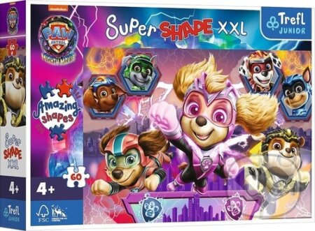 Puzzle: Super Shape XXL Tlapková patrola ve velkofilmu (Trefl). Trefl, 2023 Puzzle: Super Shape XXL Tlapková patrola ve velkofilmu (Trefl). Trefl, 2023