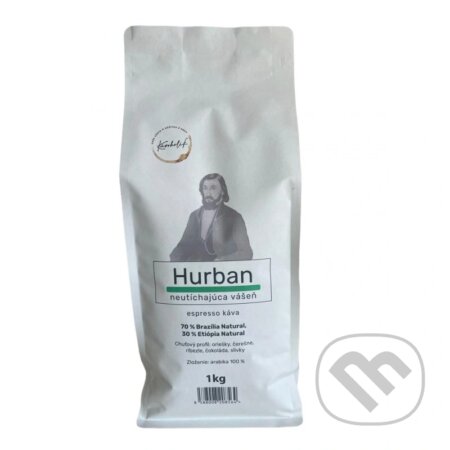 Kávy a čaje: Espresso Hurban (Kávoholik). Kávoholik, 2023 Kávy a čaje: Espresso Hurban (Kávoholik). Kávoholik, 2023
