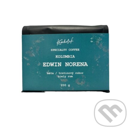 Kávy a čaje: Kolumbia, Edwin Norena, Mojito (Kávoholik). Kávoholik, 2023 Kávy a čaje: Kolumbia, Edwin Norena, Mojito (Kávoholik). Kávoholik, 2023