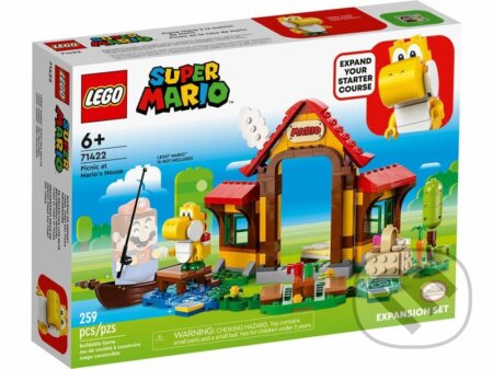Spoločenská hra: LEGO® Super Mario™ 71422 Piknik u Maria – rozširujúci set (LEGO). LEGO, 2023 Spoločenská hra: LEGO® Super Mario™ 71422 Piknik u Maria – rozširujúci set (LEGO). LEGO, 2023