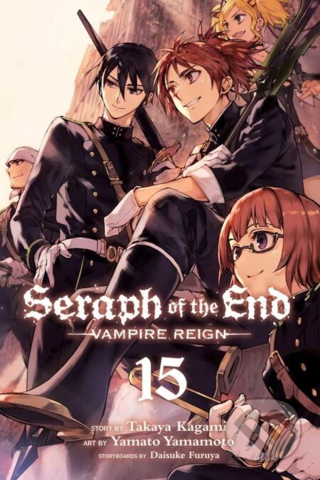 Kniha: Seraph of the End, Vol. 15 (Takaya Kagami). Viz Media, 2018 Kniha: Seraph of the End, Vol. 15 (Takaya Kagami). Viz Media, 2018